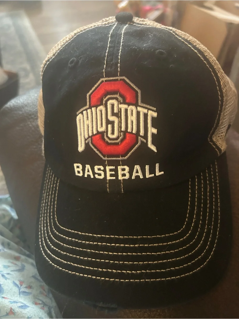 Ohio State truckers hat